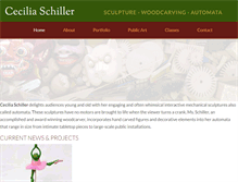 Tablet Screenshot of ceciliaschiller.com